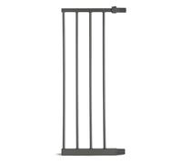 Munchkin Lindam 28 cm Pressure Fit Universal Stair Gate Extension | Compatible with Sure Shut Axis, Porte, Orto, Maxi Secure, Easy Fit Deluxe, Ethos & Easy Lock | Silver