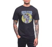 Lindas Skeletor T Shirt He-Man Vintage Retro Comic Birthday Present Cult 1980'S-L Black