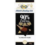 Lindat Excellence Dark 90% Cocoa Chocolate Bar 100G