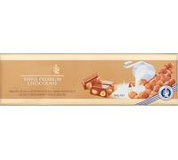 Lindat Gold Bar Milk Chocolate With Hazelnuts 300G, Ideal for sharing with family and friends or to enjoy alone