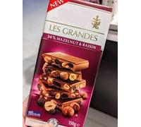 Lindat Les Grandes Chocolate Bar with 34% Fruit & Nut 150g