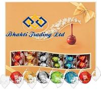 Lindat Lindor Assorted Chocolate Truffles 525G - Present or Sharing Box For Christmas
