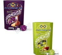 Lindat Lindor Pistachio & Shortbread Chocolate Truffles 200g, Limited Edition - Premium Chocolate Gift Box