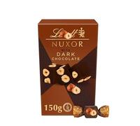 Lindat Nuxor Dark Chocolate 150 g - Gianduja with Whole Hazelnuts Luxury Box