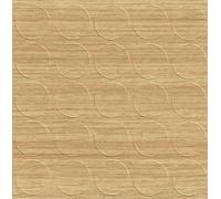 Lindberg Oak 14mm Self-Adhesive Furniture Screw Hole Cover Caps 25 Pcs, Acrylic, Durable, Thin, Perfect for Shelves, Camlock, Confirmates, Egger Compatible