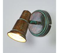 Lindby Wall Light Arielle dimmable (Antique, Vintage) in Bronze Made of Metal for e.g. Living Room & Dining (1 Light Source E14) from wall Lighting lamp