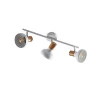 Lindby Ceiling Light Fridolin dimmable (Modern) in White Made of Metal for e.g. Kitchen (3 Light Sources, E14) from floodlight Spotlight