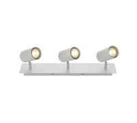 Lindby Ceiling Light Joffrey dimmable (Modern) in White Made of Metal for e.g. Living Room & Dining (3 Light Sources, GU10) from floodlight Spotlight
