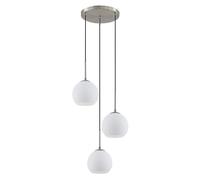 Lindby Ceiling Light Jurian dimmable (Modern) in White Made of Metal for e.g. Living Room & Dining (3 Light Sources, E27) from Pendant Lighting lamp Hanging Ceiling
