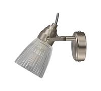 Lindby Ceiling Light Kara dimmable (Modern) in Silver Made of Glass for e.g. Bathroom (1 Light Source, G9) from floodlight Spotlight