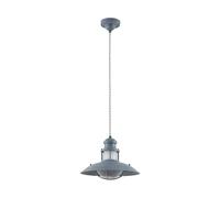 Lindby Ceiling Light Louisanne dimmable (Industrial Design) in Silver Made of Metal for e.g. Kitchen (1 Light Source, E27) from Pendant Lighting lamp Hanging Ceiling