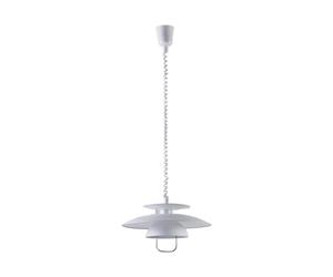 Lindby Ceiling Light Nadija dimmable (Scandinavian) in White Made of Metal for e.g. Kitchen (1 Light Source, E27) from Pendant Lighting lamp Hanging Ceiling