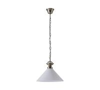 Lindby Ceiling Light Otis dimmable (Antique, Vintage) in Bronze Made of Glass for e.g. Kitchen (1 Light Source E27) from Pendant Lighting lamp Hanging Ceiling