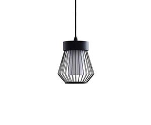 Lindby Ceiling Light Outdoor Vajana dimmable (Vintage, Antique) in Black Made of Aluminium (1 Light Source E27) from Pendant Lighting Outdoor