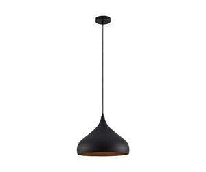 Lindby Ceiling Light Ritana dimmable (Modern) in Black Made of Aluminium for e.g. Living Room & Dining (1 Light Source, E27) from Pendant Lighting lamp Hanging Ceiling