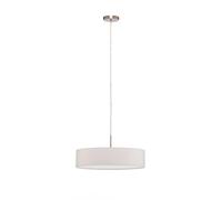 Lindby Ceiling Light Sebatin dimmable (Modern) in Cream Made of Textile for e.g. Kitchen (3 Light Sources, E27) from Pendant Lighting lamp Hanging Ceiling