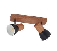 Lindby Ceiling Light Tonja dimmable (Modern) in Brown Made of Metal for e.g. Living Room & Dining (2 Light Sources, E14) from floodlight Spotlight