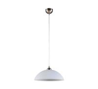 Lindby Ceiling Light Valeria dimmable (Modern) in White Made of Glass for e.g. Kitchen (1 Light Source, E27) from Pendant Lighting lamp Hanging Ceiling