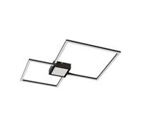 Lindby Dimmable LED Ceiling Light, Fixture Rectangle Simple Geometric Modern Elegant Square Design Lights Rectangular for Kitchen Living Room Study Hallway