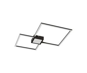 Lindby Dimmable LED Ceiling Light, Fixture Rectangle Simple Geometric Modern Elegant Square Design Lights Rectangular for Kitchen Living Room Study Hallway