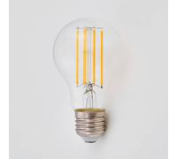 Lindby E27 filament LED bulb 7W 806lm 2,700K clear 3-pack