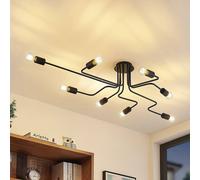 Lindby Elimar ceiling light, 8-bulb