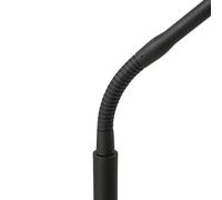 Lindby Elvyn LED battery-powered floor lamp, black, adjustable