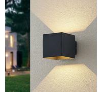 Lindby Esani LED outdoor wall light, anthracite, up/down, IP54