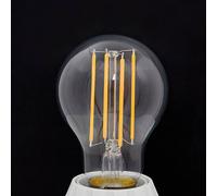 Lindby LED bulb, filament LED bulb, E27, 7W, clear, 2,700K