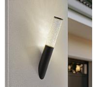 Lindby Gavros outdoor wall light, 45 cm, black, aluminium