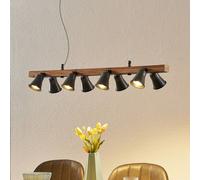 Lindby Grandesa hanging light with 8 spots
