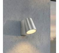 Lindby Illuvia LED outdoor wall light, aluminium, IP54
