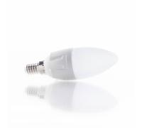Lindby LED bulb, candle, E14, 4.9 W, matt, 3,000 K