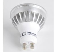 Lindby LED bulb GU10 5 W clear 3,000 K 55° set of 10