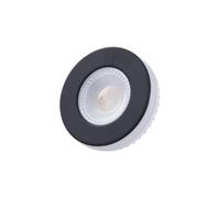 Lindby LED bulb, GX53, 4.8W, black, 2,700 K, 7.5 x 3 cm