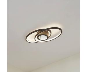 Lindby LED ceiling lamp Thalina, 60cm, dimmable, Infinity Tunnel