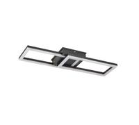 Lindby LED Ceiling Light Outdoor Finian dimmable (Modern) in Black (1 Light Source,) from Outdoor