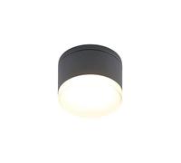 Lindby Mathea LED outdoor ceiling light, Cylinder
