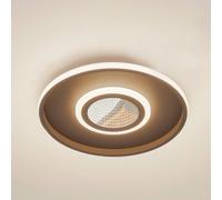 Lindby LED ceiling light Selian, dimmable, Infinity Tunnel