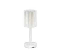 Lindby LED LED Table Lamp Louane USB Aansluiting with Remote Control (Vintage) Synthetic Living Room/Dining Room White (1 Llamas, Bulbs Included) - Table Lamp, Desk Lamp