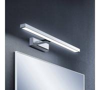 Lindby LED mirror light Jukka, 60 cm, chrome, metal, IP44