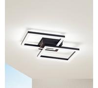 Lindby LED outdoor ceiling lamp Finian, 48 cm x 48 cm, CCT dimmable