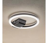 Lindby LED outdoor ceiling light Finian, Ø 31 cm, CCT, dimmable