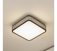 Lindby LED outdoor ceiling light Lurinda, 26 cm black, IP44