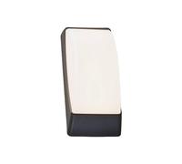 Lindby LED Outdoor Wall Light Alexey (Modern) in Black (1 Light Source,) from wall lamp for Exterior/Interior Walls, House Terrace und Balcony