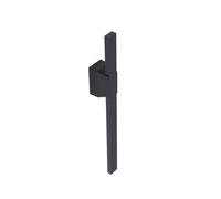 Lindby LED Outdoor Wall Light Sakari (Modern) in Black Made of Aluminium (1 Light Source,) from wall lamp for Exterior/Interior Walls, House Terrace und Balcony