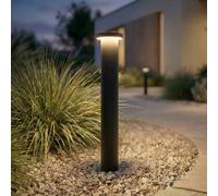 Lindby LED path light Cirel, height 45 cm, black, IP65