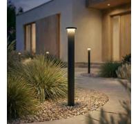 Lindby LED path light Cirel, height 65 cm, black, IP65