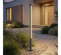 Lindby LED path light Liravel, height 115 cm, anthracite, IP65