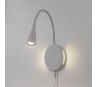 Lindby LED Wall Light Zaynawith USB Socket dimmable (Modern) in White Made of Aluminium for e.g. Living Room & Dining (1 Light Source,) from wall Lighting, lamp